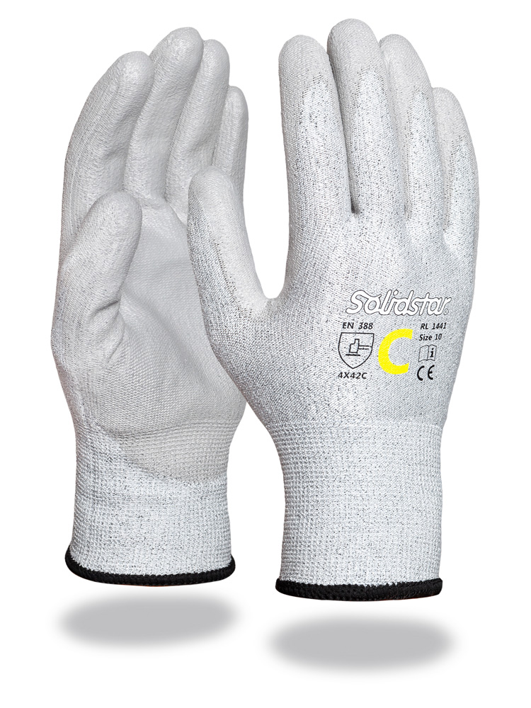 Solidstar® Cut Schnittschutzhandschuh PU-Beschichtung
