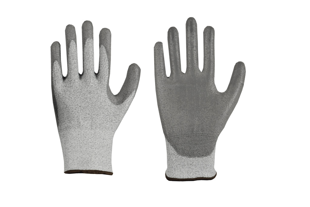 Solidstar® Schnittschutz-Handschuh mit PU-Beschichtung CE CAT 2