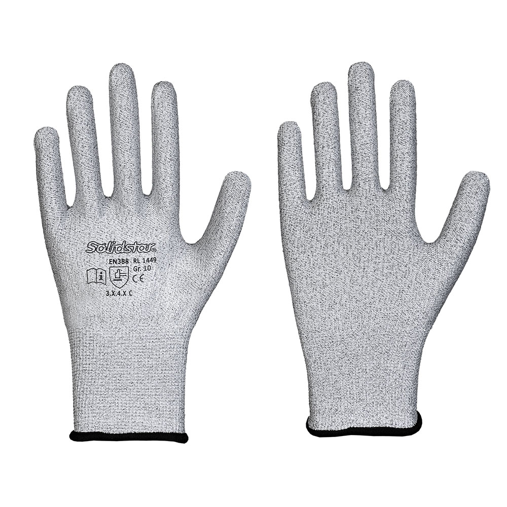 Solidstar® Schnittschutzhandschuh ohne Beschichtung