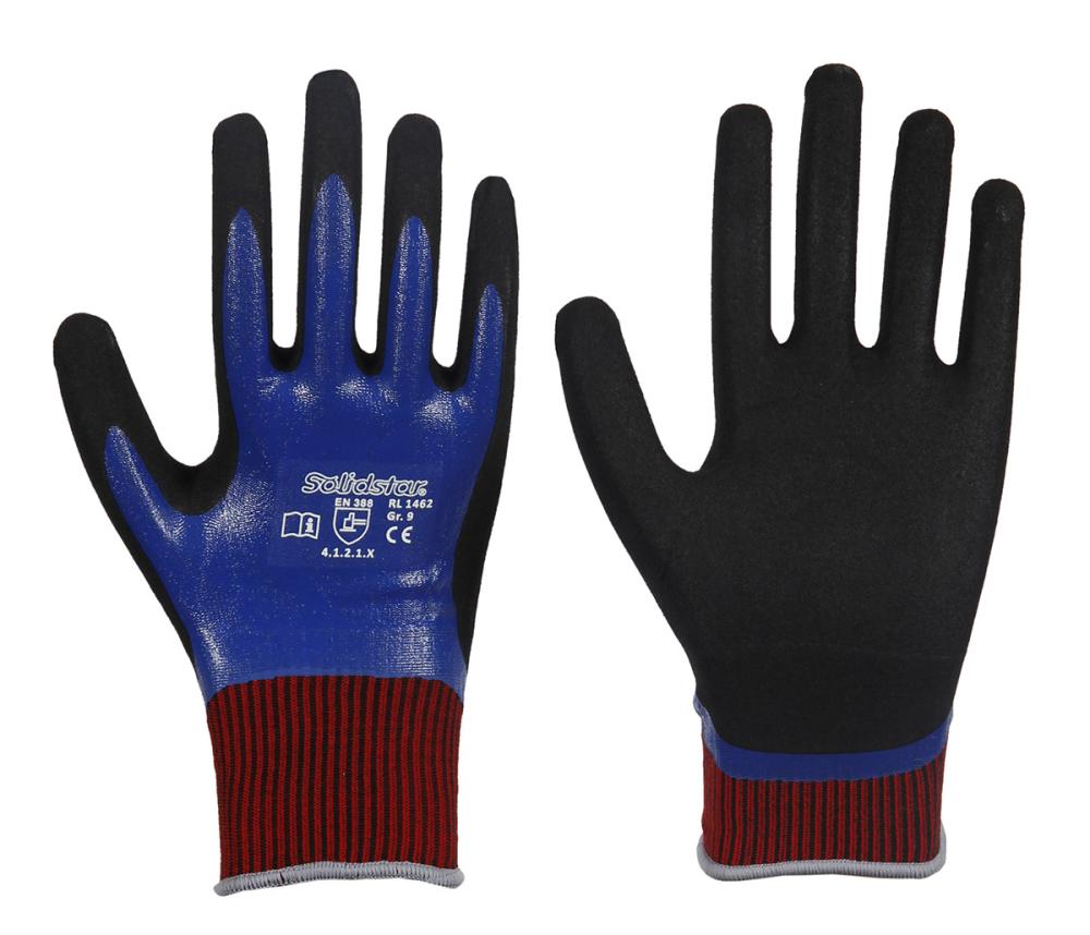 Solidstar® Feinstrickhandschuh Nitril-Vollbeschichtung