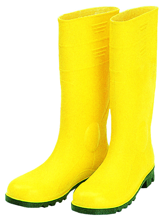 R.L. Bau-Sicherheitsstiefel PVC gelb S5 EN ISO 20345