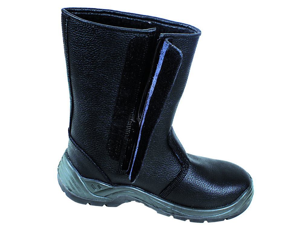 R.L. S3 Winter-Schaftstiefel Webpelzfutter mit Klett abgedeckter RV EN ISO 20345