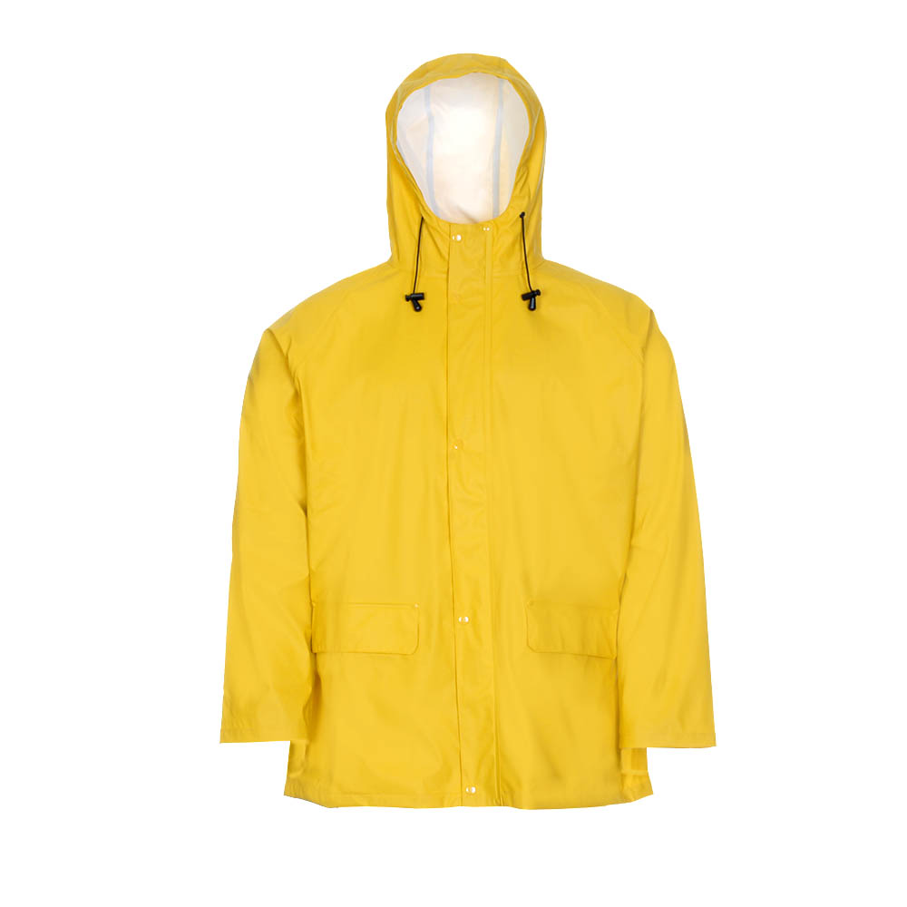 LeiKaTex® Regenjacke Stretch-PU gelb