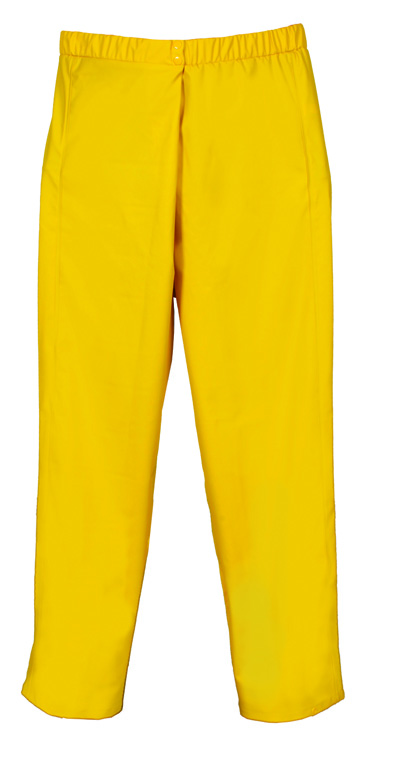 R.L. Regen-Bundhose aus Stretch-PU Farbe: gelb