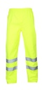 LeiKaTex® Regenbundhose Warnschutz neongelb