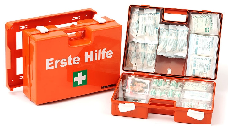 LEINA Erste-Hilfe-Koffer QUICK gefüllt DIN 13157