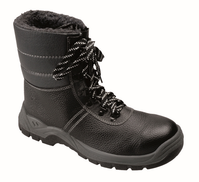 R.L. S3 Winter-Schnürstiefel Webpelzfutter EN ISO 20345