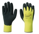 KCL 692 StoneGrip Handschuh | Kälteschutz, Latex, Acryl gelb-schwarz