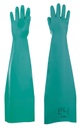 KCL 733 Camatril® Handschuh | Nitril nicht velourisiert grün
