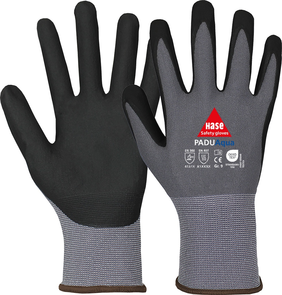 HASE Handschuhe Montage Feinstrick PADUAQUA