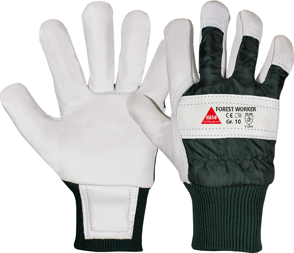 HASE Handschuhe Narbenleder FOREST WORKER
