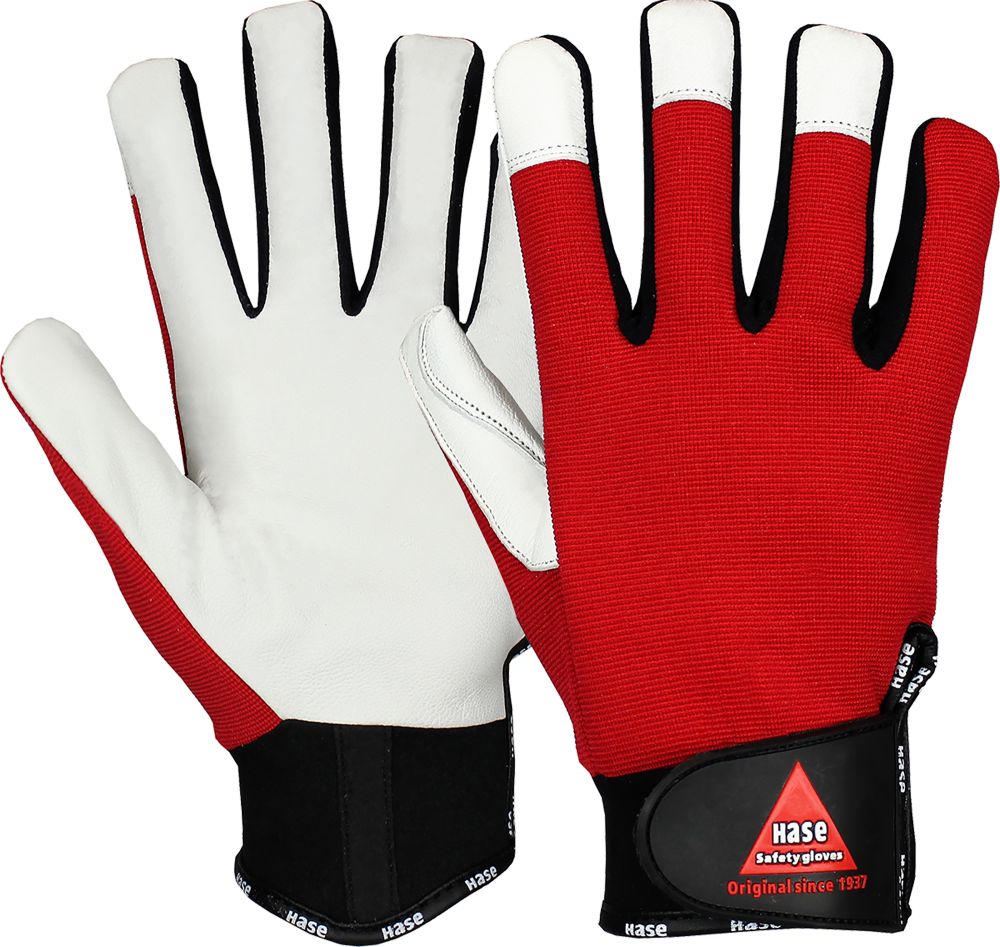 HASE Handschuhe Narbenleder POWER GRIP III