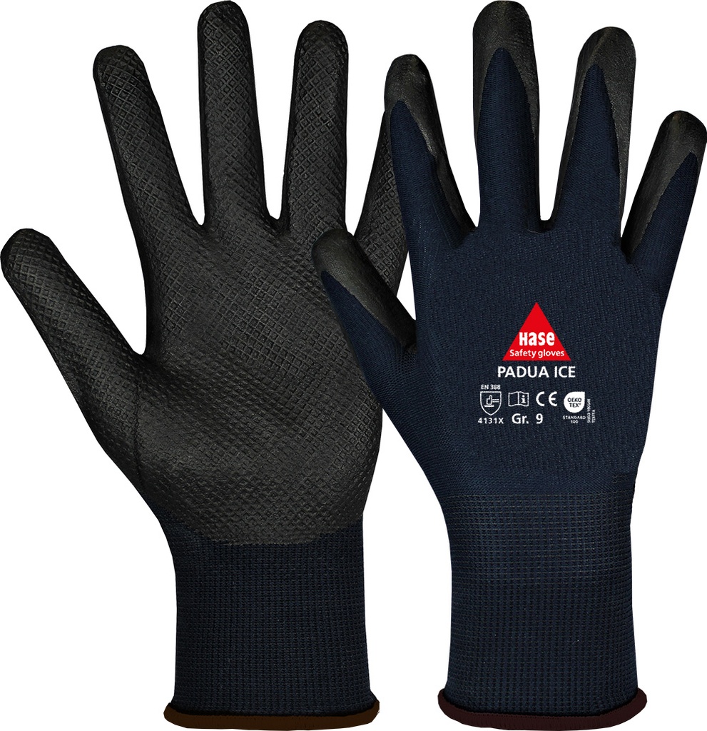 HASE Handschuhe Montage Feinstrick PADUA ICE