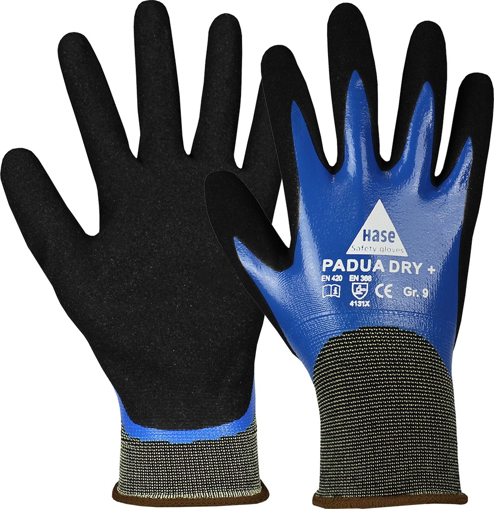 HASE Handschuhe Montage Feinstrick PADUA DRY+