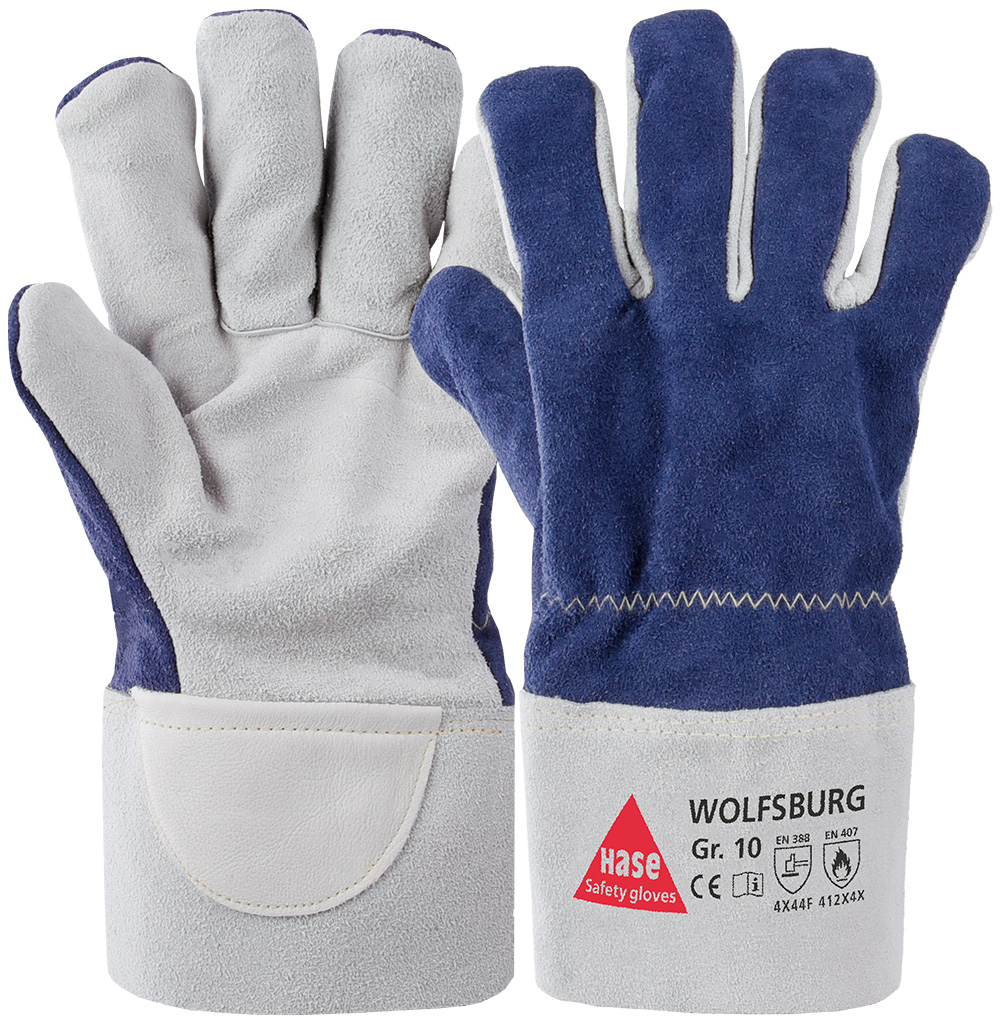 HASE Handschuhe Spaltleder WOLFSBURG