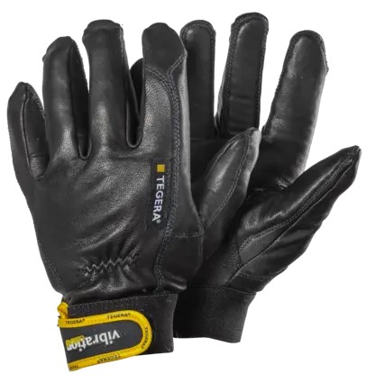 Auslauf_ejendals Tegera® 9181|Vibrationsdämpfender Handschuh, Ziegenleder