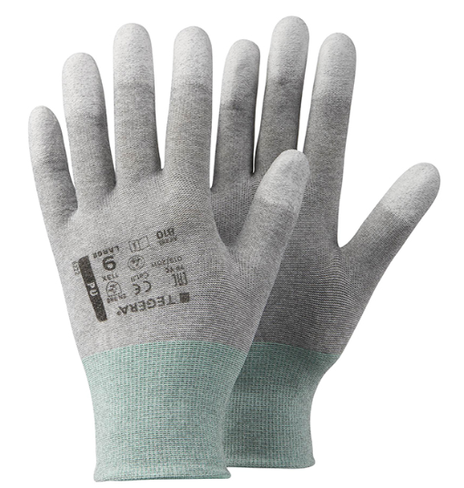 ejendals Tegera® 810|ESD-Handschuh Synthetik-PU, grau