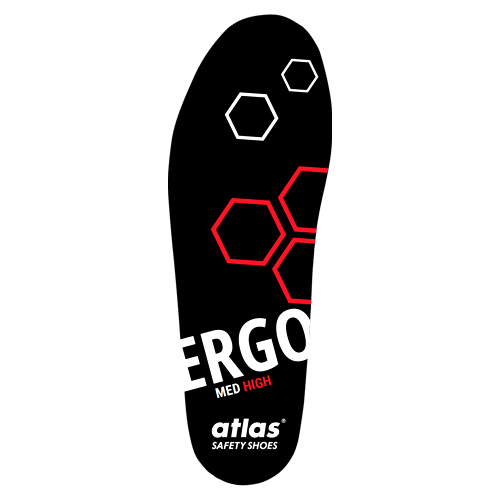 ATLAS ERGO-MED Einlegesohle red