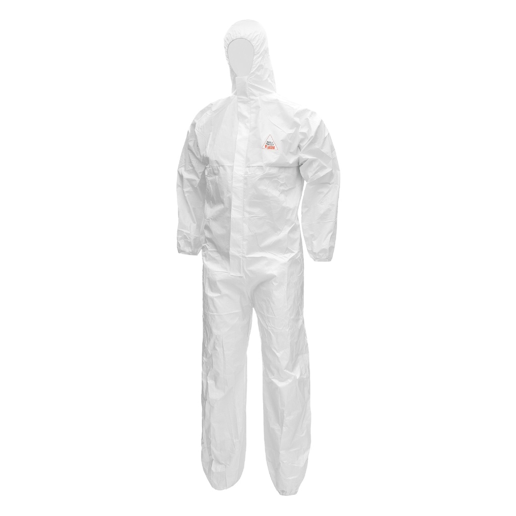 NITRAS® 4600 PROTECT Chemikalienschutzoverall weiß EN ISO 13688 EN ISO 13982-1 EN 13034 EN 1149 EN 14126 EN 1073-2