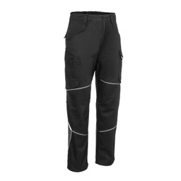 [25405336-9997-48] KÜBLER ICONIQ Damenhose (schwarz-anthrazit, 48)