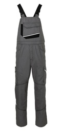 [31401301-9799-42] KÜBLER ICONIQ cotton Latzhose (anthrazit-schwarz, 42)