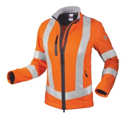 [2122-940-85-S] BProtected® Hi-Vis Comfort Warnschutz-Softshelljacke für Damen 2122-940 (S)