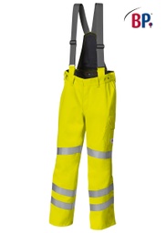 [2232-881-86-XLn] BProtected® Hi-Vis Protect Warnschutz-Multinorm-Wetterschutzhose APC2 2232-881 (warngelb, XLn)