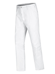 [1735-686-21-50n] BP Gourmet® Gourmet Trousers STRETCH-Chinohose für Herren 1735 686 (weiß, 50n)
