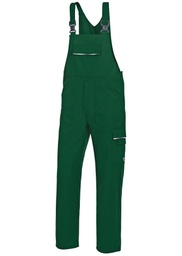 [1604-559-74-54l] BP Workwear® Work &amp; Wash Latzhose mit verdeckten Knöpfen 1604-559 (mittelgrün, 54l)