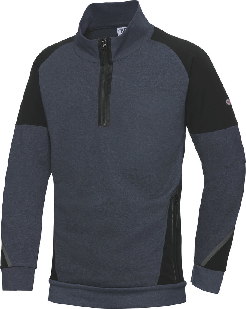 BP Workwear® lus Sweatshirt-Troyer 1828 293