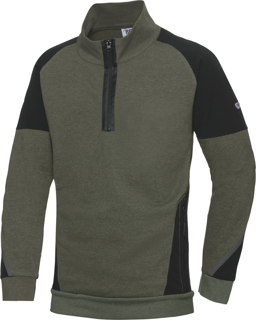 BP Workwear® lus Sweatshirt-Troyer 1828-293