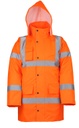 LeiKaTex® Regenparka Warnschutz warnorange