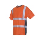 LeiKaTex® BRIGHT LINE T-Shirt EN ISO 20471 Klasse 2 warnorange