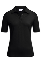 [66810.1405.010.M] GREIFF SHIRTS Damen-Poloshirt Regular Fit (schwarz, M)