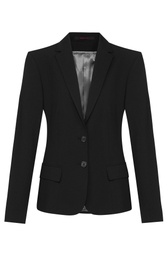 [1456.666.110.44] GREIFF PREMIUM Damen-Blazer Comfort Fit (schwarz, 44)