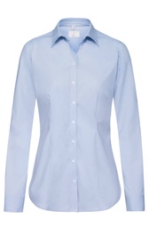 [6592.1140.029.32] GREIFF PREMIUM Damen-Bluse 1/1 Regular Fit (bleu, 32)
