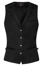 [1717.6400.010.XS] GREIFF SERVICE Damen-Weste Regular Fit (schwarz, XS)