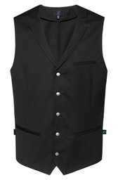 [1609.6400.010.S] GREIFF SERVICE Herren-Weste Regular Fit (schwarz, S)