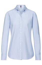 [6591.1285.029.34] GREIFF CASUAL Damen-Bluse Buttondown Regular Fit (bleu, 34)