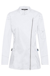 [5419.6220.090.M] GREIFF KITCHEN Damen-Kochjacke RV Regular Fit (weiß, M)