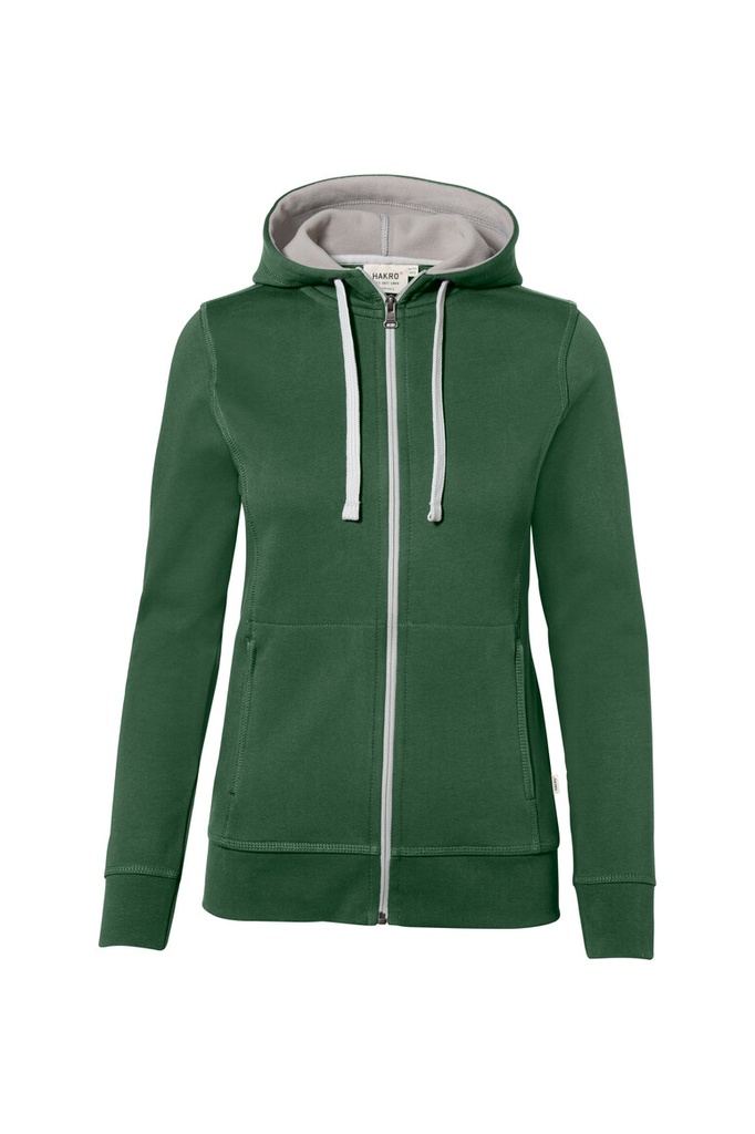 HAKRO Damen Kapuzenjacke Bonded ECO No. 255