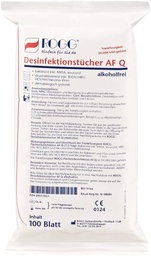 [9744] ROGG® gebrauchsf. Desinfektionstücher AFQ, alkoholfrei, 100 Tücher Nachfüllpack