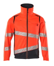 [19509-236-22210-S] MASCOT® ACCELERATE SAFE Herren Jacke (Hi-vis Rot/Schwarzblau, S)