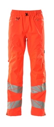 [19590-449-222-S] MASCOT® ACCELERATE SAFE unisex Überziehhose (Hi-vis Rot, S)