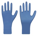 Solidstar® PREMIUM Nitril-Einmalschutzhandschuh blau puderfrei TYP A Box á 50 Stk.