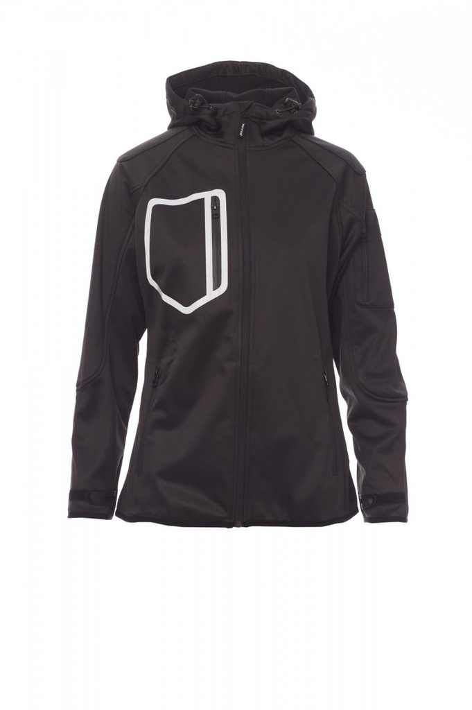 PAYPER EXTREME LADY Softshelljacken_Nicht Wattiert, Mit Kapuze_Wp