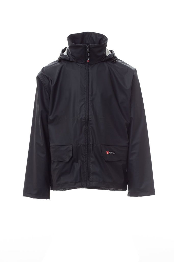 PAYPER WORK DRY-JACKET Regenbekleidung_Set Anti Pioggia_Regenjacke, Verdeckter