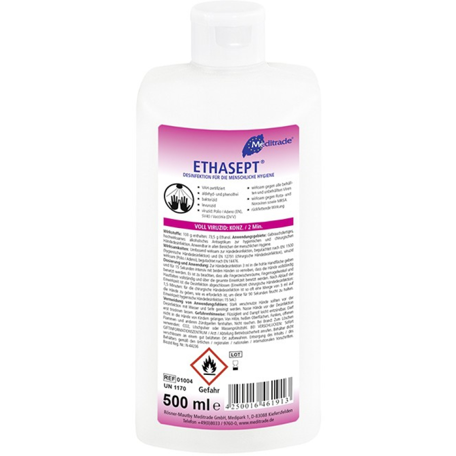 Ethasept® alk. Händeantiseptikum 500ml Flasche