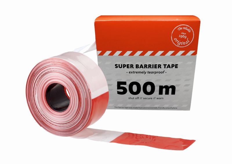 FELDTMANN BAUSTELLEN - ABSPERRBAND 80 MM extrem reißfest