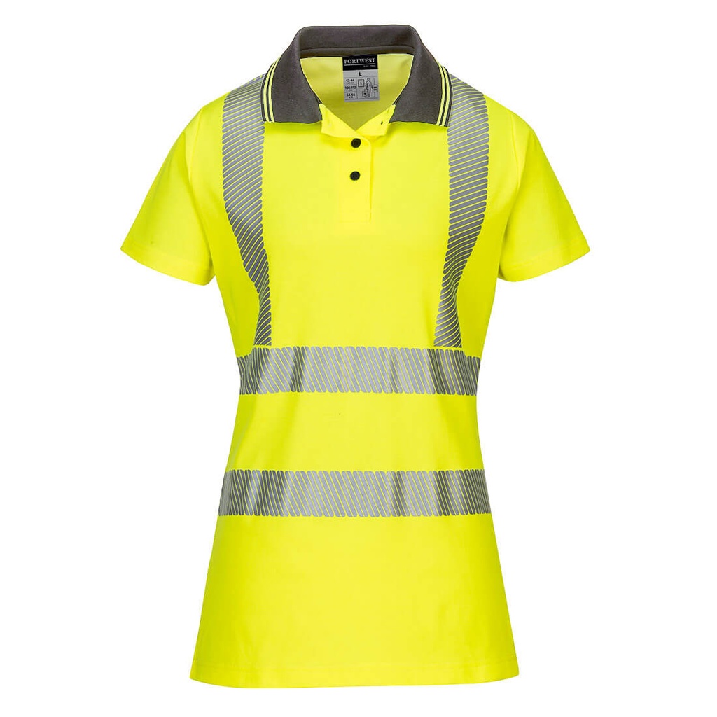 PORTWEST® Damen Pro Warnschutz Polo Shirt - LW72
